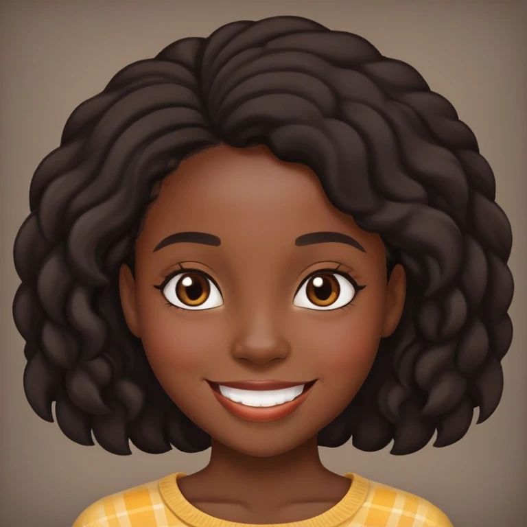 Black girl emoji