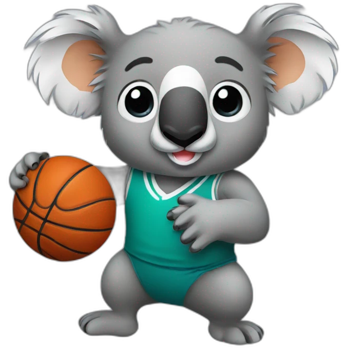 Koala Basketball emoji