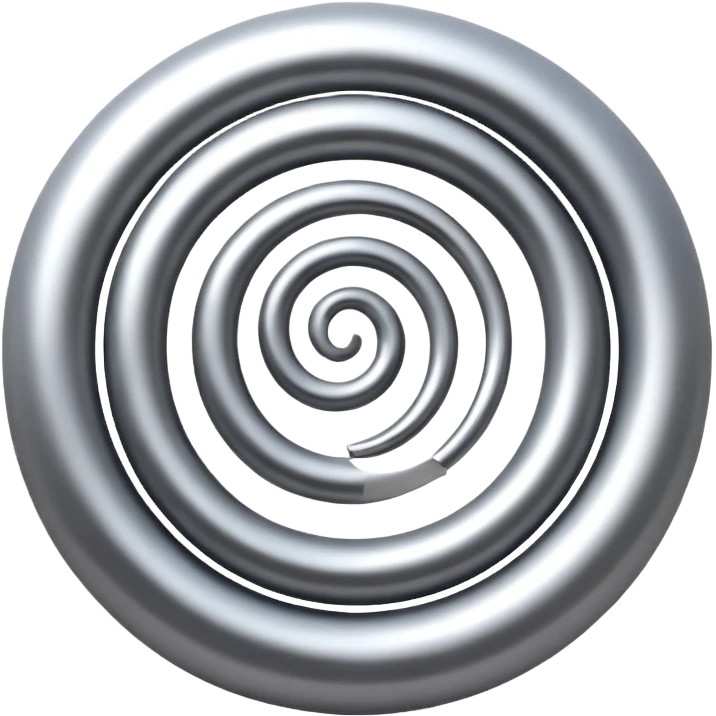 A simple spiral logo emoji