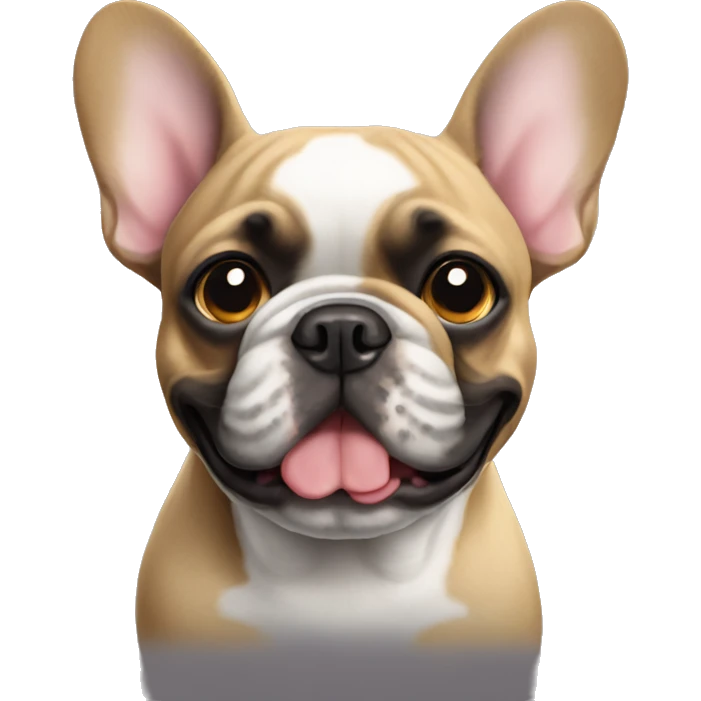 French bulldog  emoji