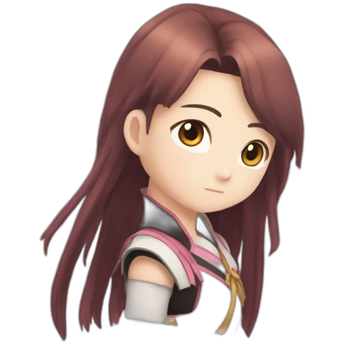 Zenitsu qui embrasse nezuko emoji