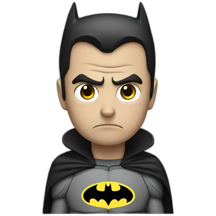sad batman emoji
