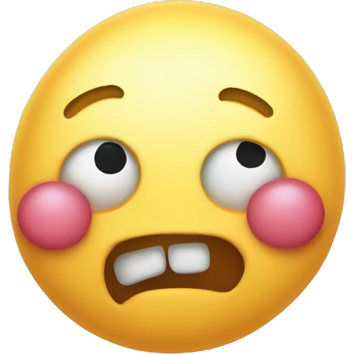 call me blob-face emoji