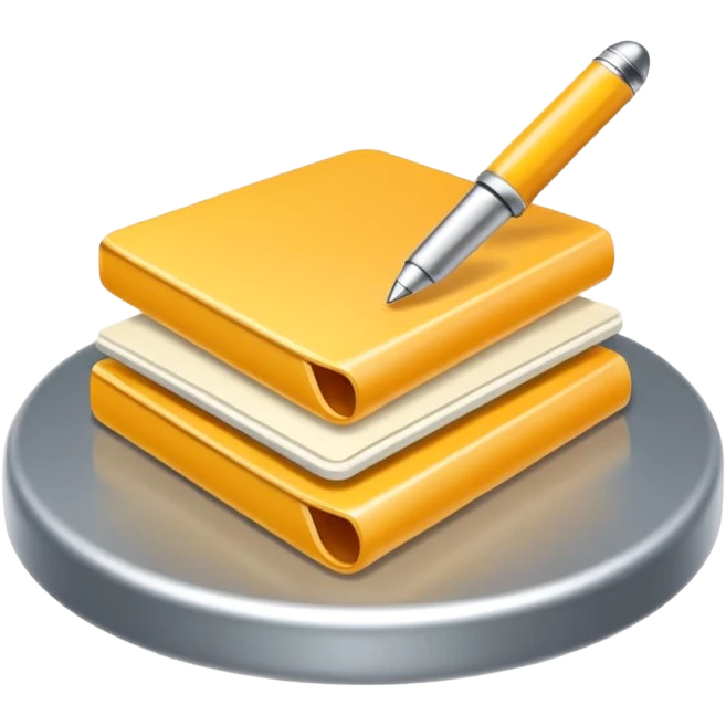 3D icon symbolizing writing a review and sharing opinions, food app context, single object, modern and clean style, soft lighting, isolated, no background emoji