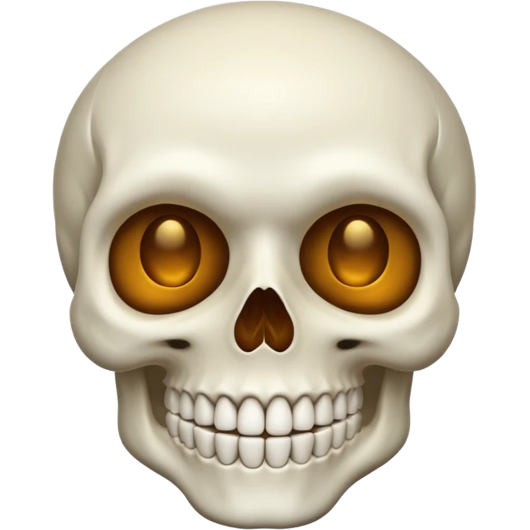 Skull face emoji