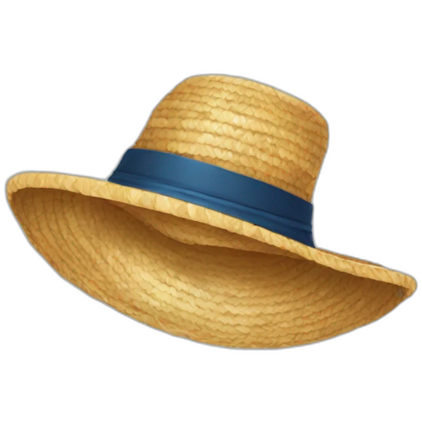 Chapeau de paille de luffy emoji