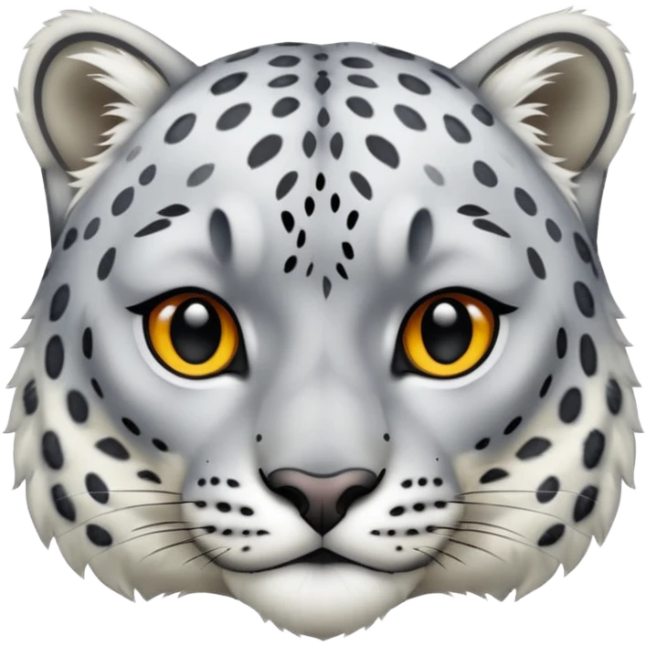 Snow loeopard emoji