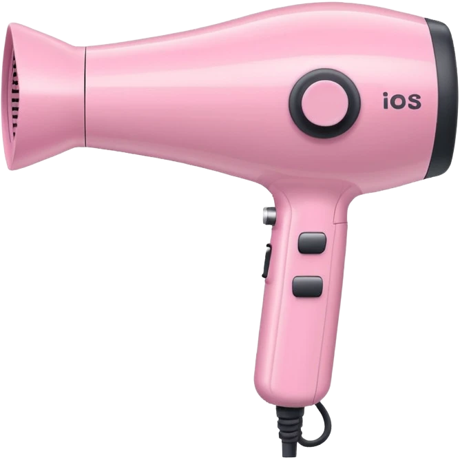 Cute Hair dryer emoji