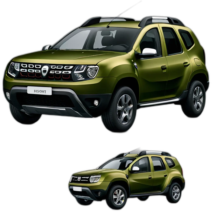 Dacia Duster vert-olive emoji