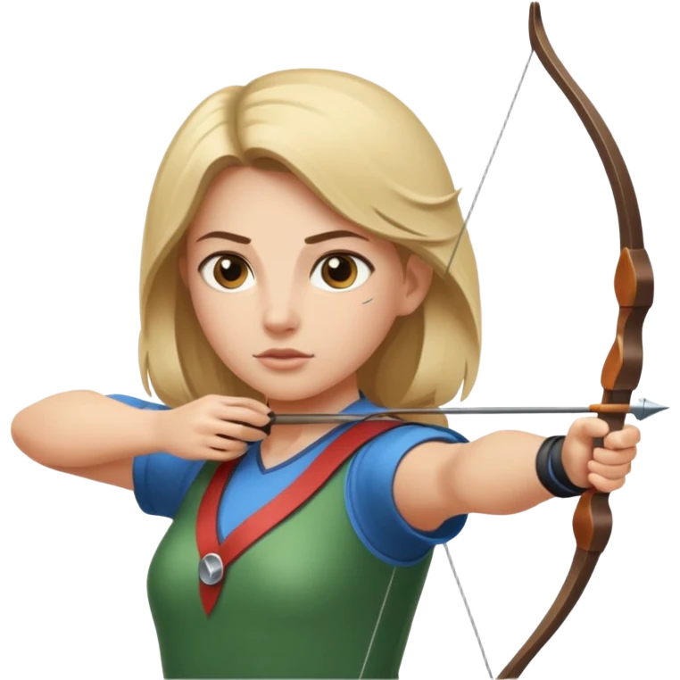 Archery girl  emoji