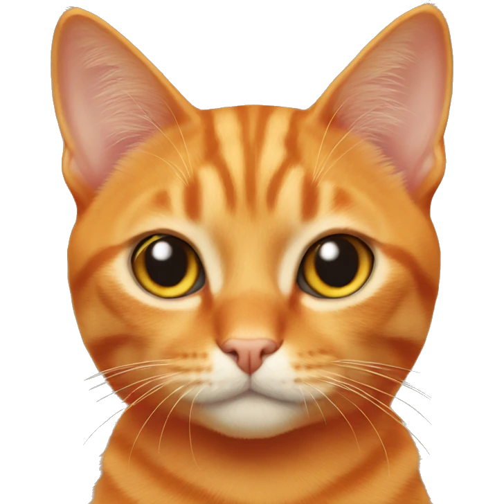 gay orange cat emoji