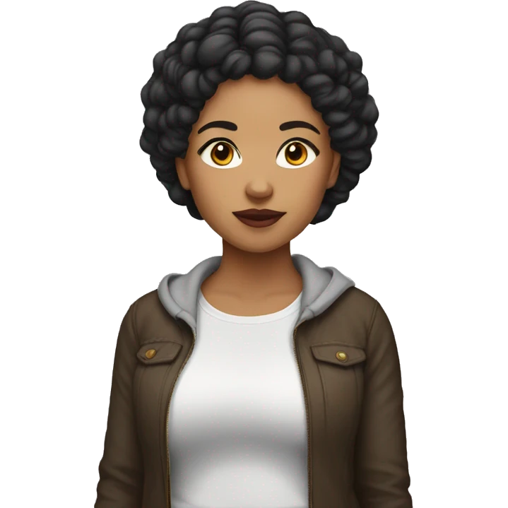 Thick girl lightskin emoji