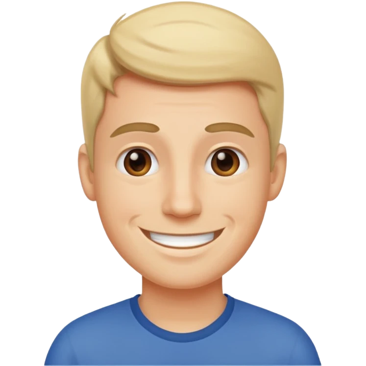 Guy saying 67 emoji