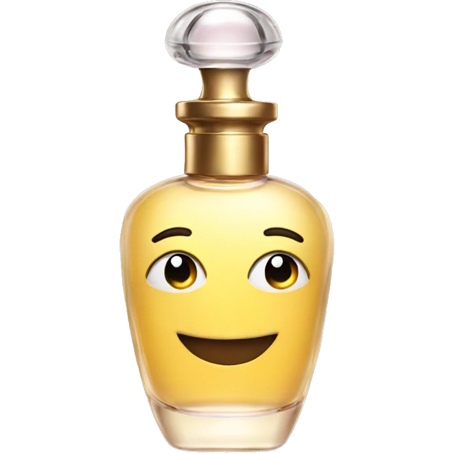 smiling perfume emoji