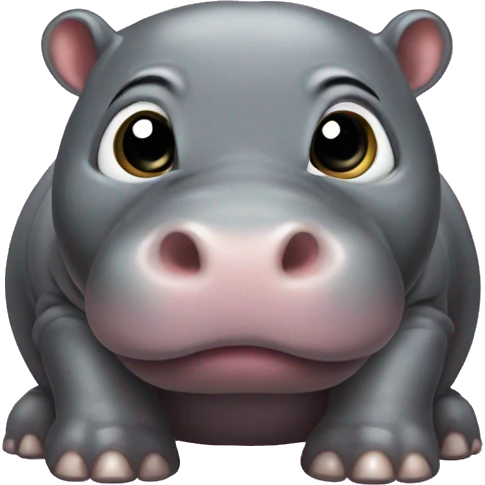 Baby Pygmy hippo emoji