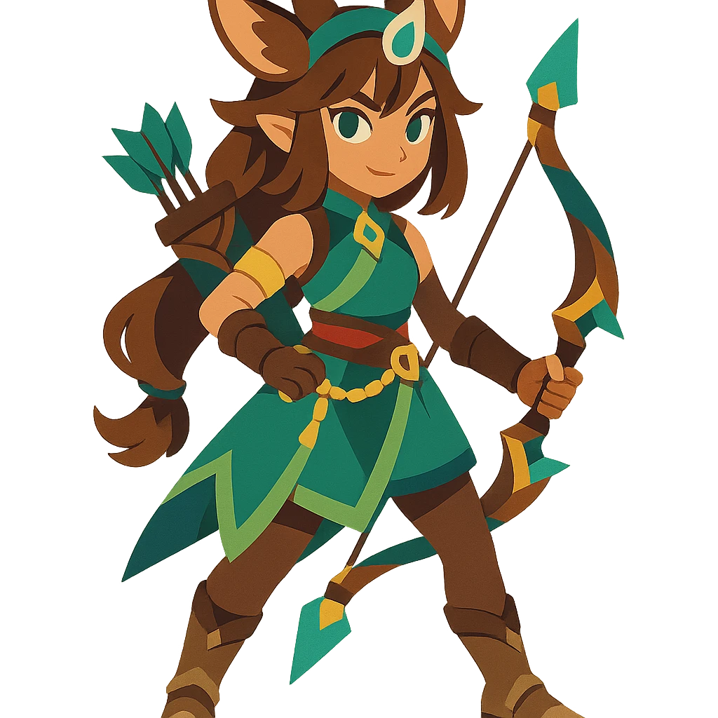 full body Varesa from Genshin Impact emoji