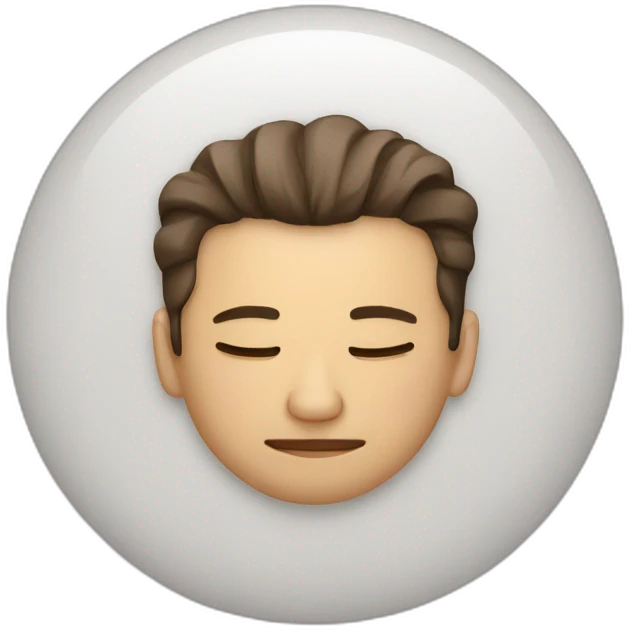 Elom musk sleeps emoji