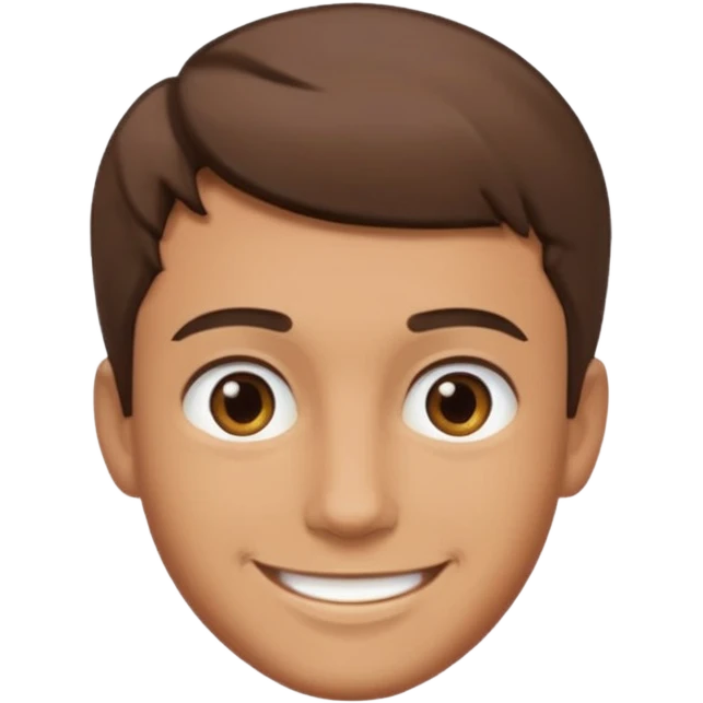 Smile male emoji