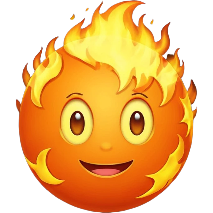 fire ball emoji