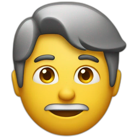 Man with question mark on his head emoji