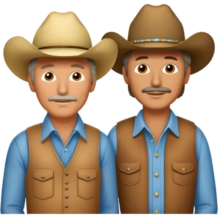 Alan Jackson with George strait emoji