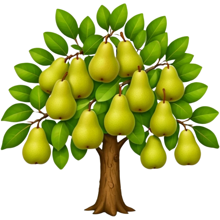 Pear Tree emoji