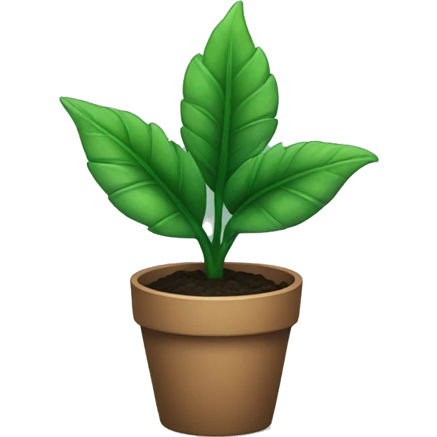 Dark green plant emoji