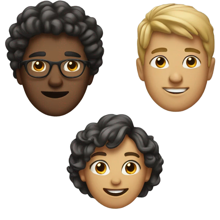 Four look emoji