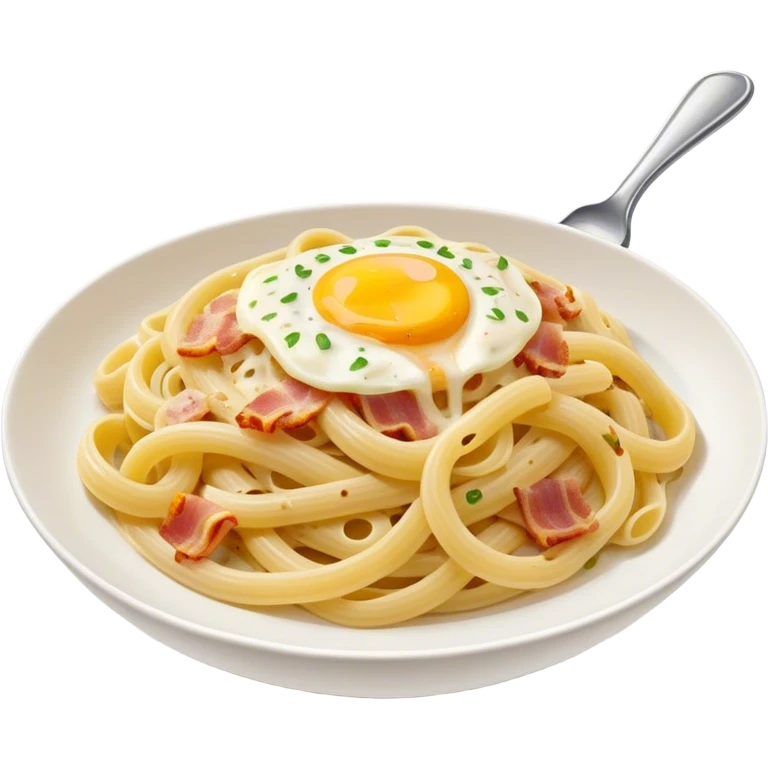 Pasta carbonara emoji