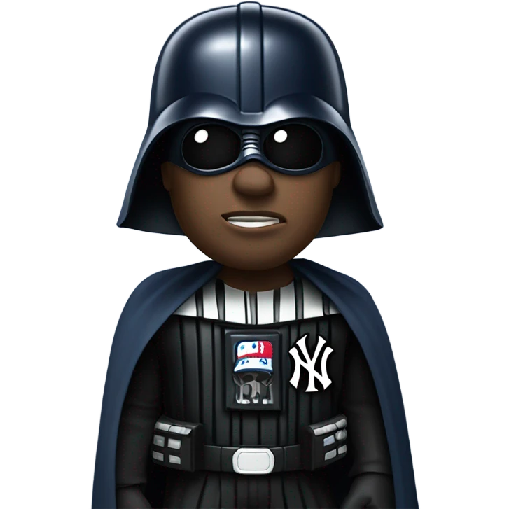 Darth Vader as a Yankee emoji