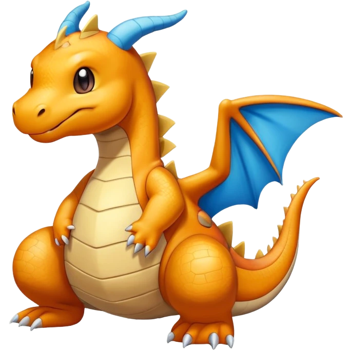 happy Dragonite Pokémon emoji