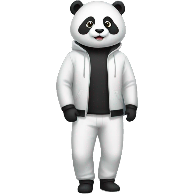 man in panda suit  emoji