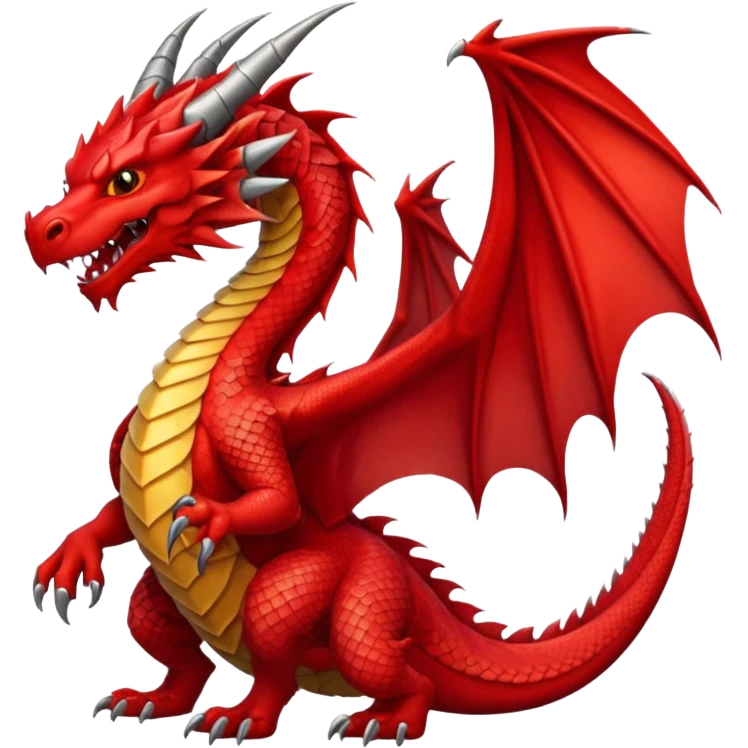 Red dragon emoji