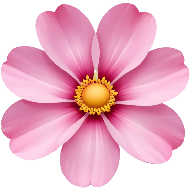Pink flower emoji