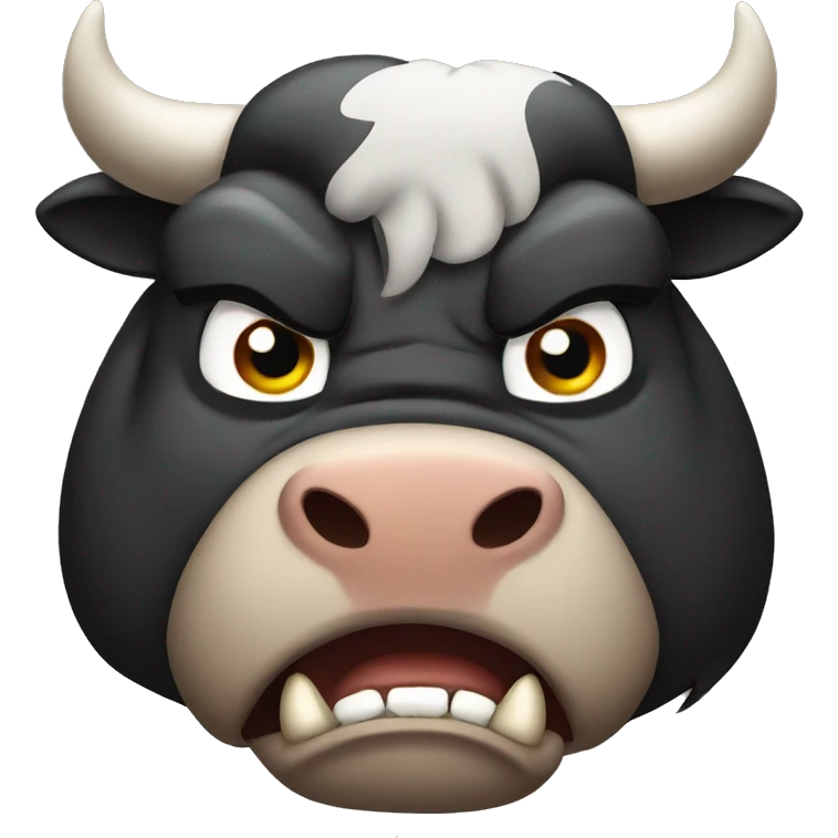 angry bull emoji