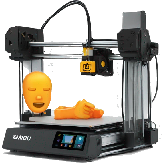 Bambu lab P1S 3d printer emoji