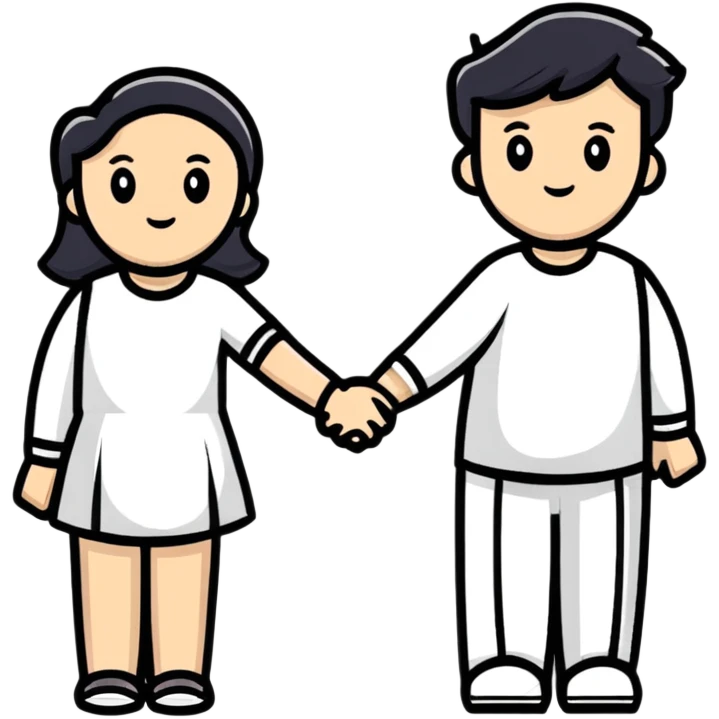 couple holding hands romantic emoji