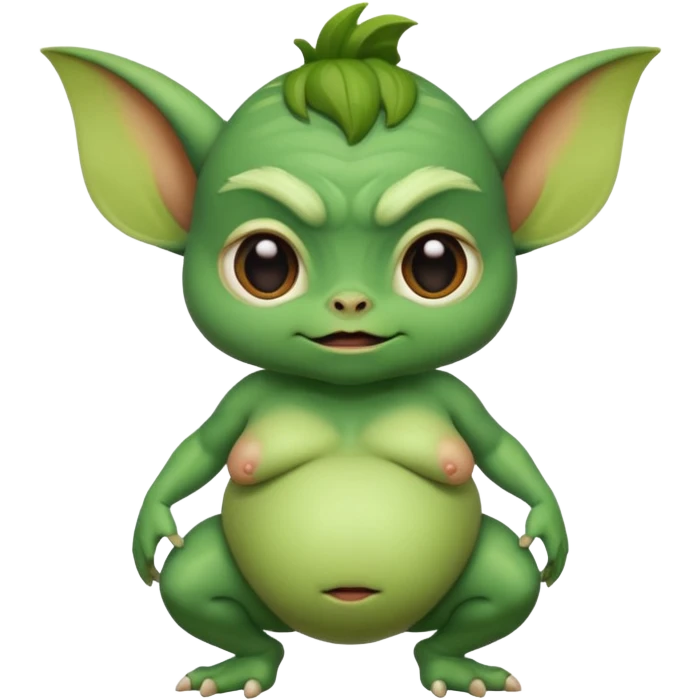Pregnant pumping gremlins  emoji