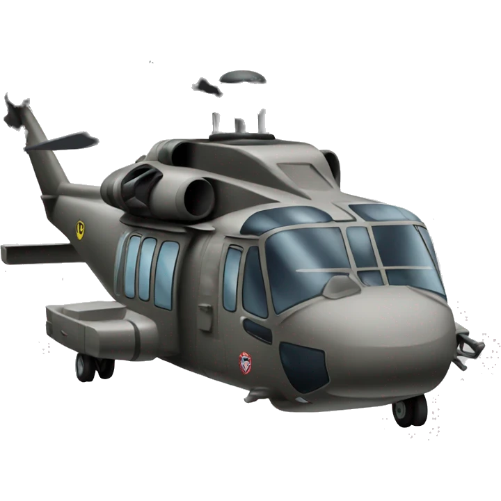 Blackhawk helicopter emoji