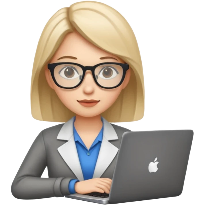 it-specialist-with-laptop-and-code-female emoji
