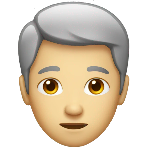 Blank face emoji