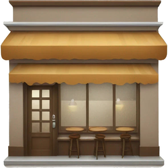 Coffe shop emoji