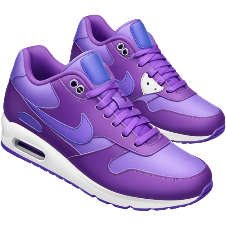 purple sneakers air emoji