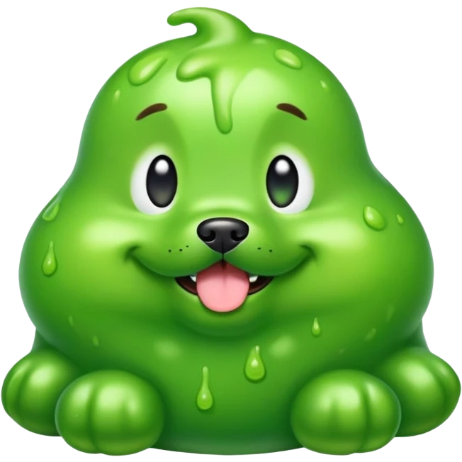 Booger dog emoji
