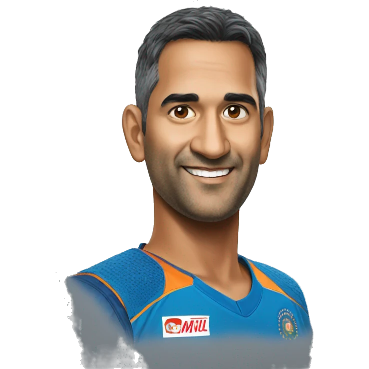 Dhoni emoji