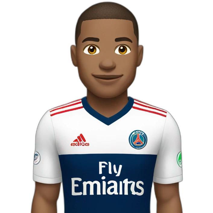Mbappé à emoji