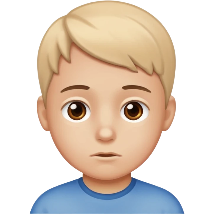 An ￼autistic child lagged  emoji