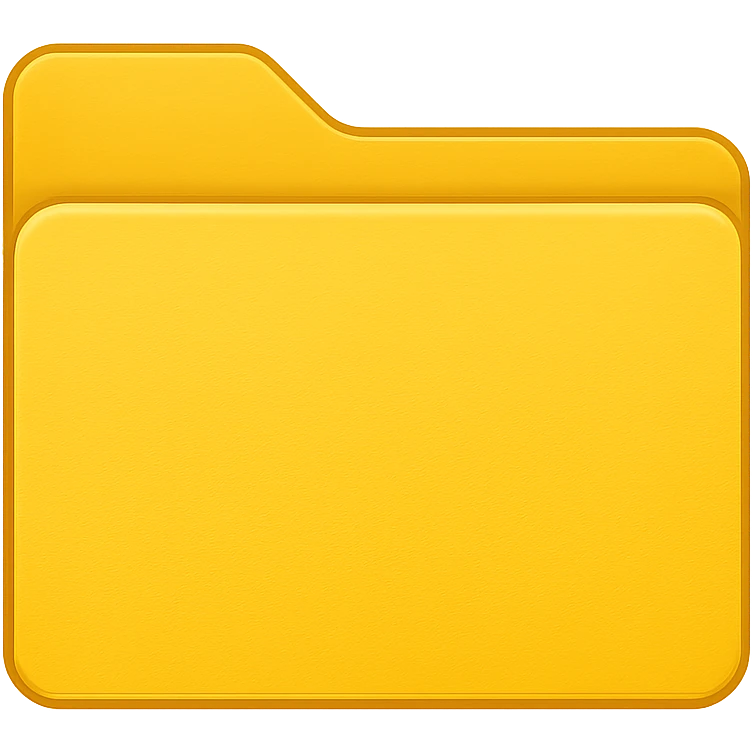 yellow folder emoji emoji