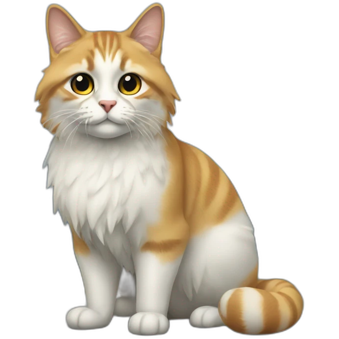 Montagne de chat emoji