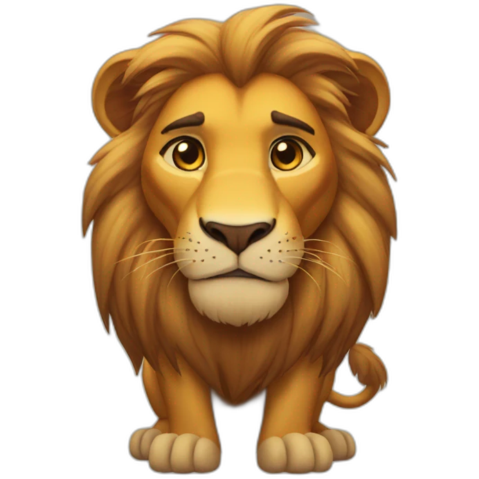 lion king emoji